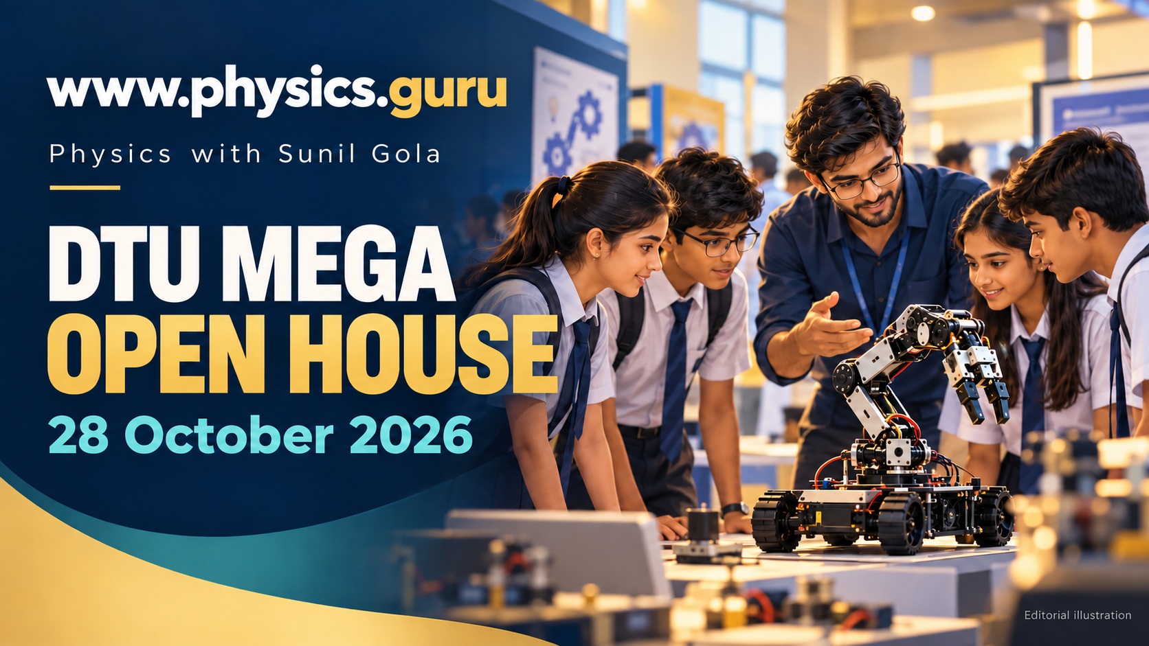 Illustration for DTU Mega Open House on 28 October 2026: A Student’s Preparation Guide