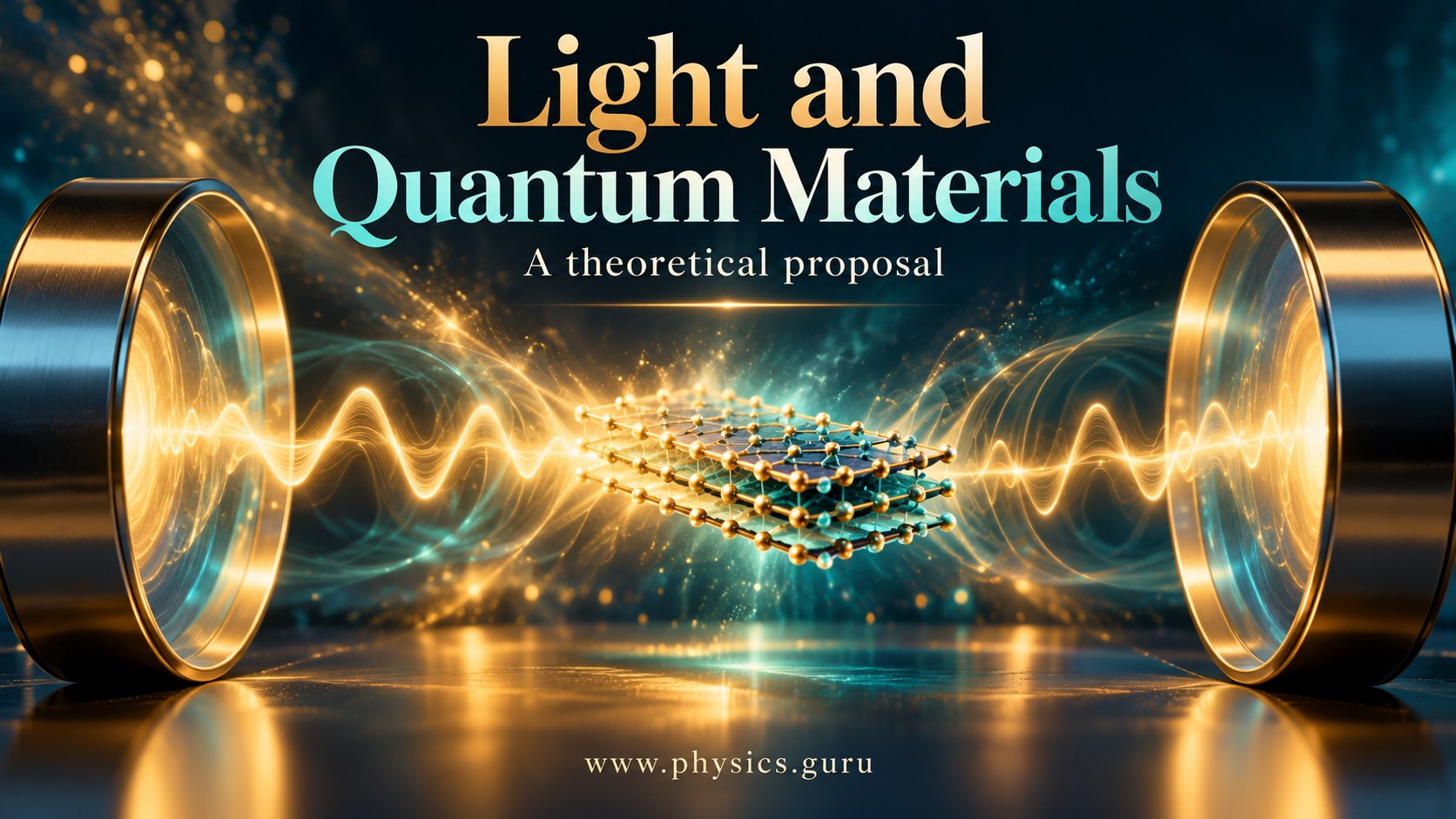 Illustration for Can Light Organise Electrons? A New Theoretical Route to Controlling Quantum Materials