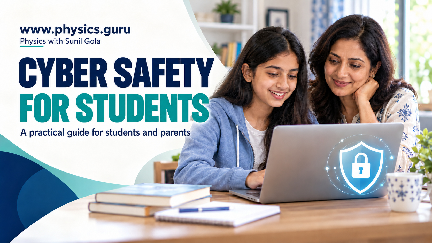 Illustration for NCERT Cyber Safety Webinars and 7 Safety Habits for Students